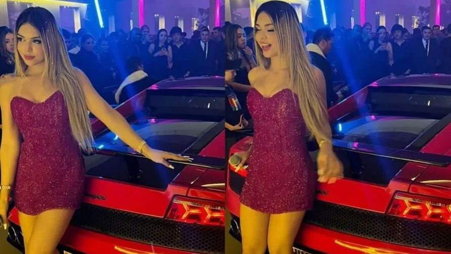 Melody ganha carro de luxo de R$ 1,5 mi em festa de 15 anos