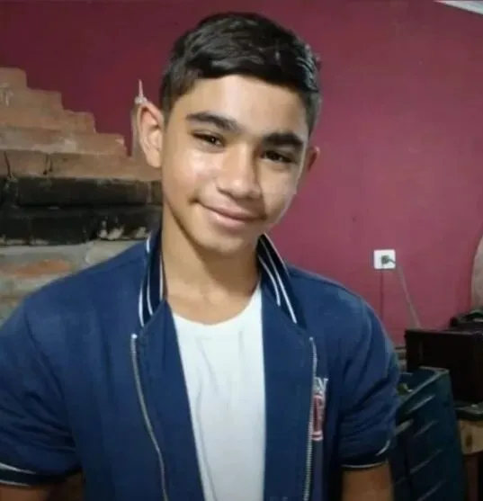 Alekson Ricardo Kongenski, de 13 anos, que morreu no dia 21/6 após se envolver em uma briga com outros jovens no Jardim Ponta Grossa