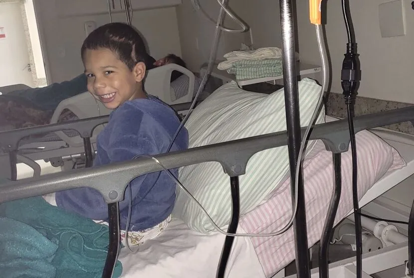 José Francisco, de 3 anos, precisar passar por uma cirurgia