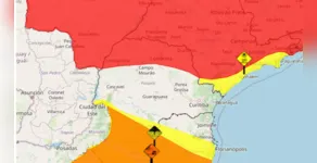  Além do Paraná, o aviso abrange Santa Catarina e o Rio Grande do Sul 