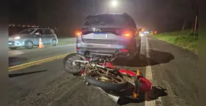  Motociclista bateu na traseira de T-Cross 