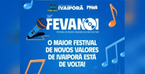 O Fevanoi, organizado pela Secretaria Municipal de Cultura 