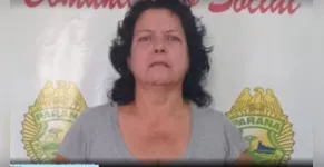  Tânia de Lorena foi presa no sábado em Marilândia do Sul 