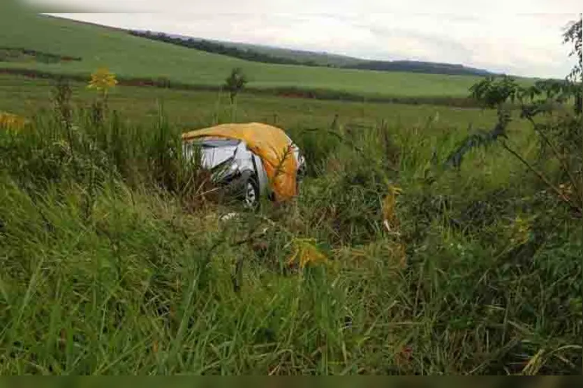 Motorista morre após colidir contra duas árvores na PR-170