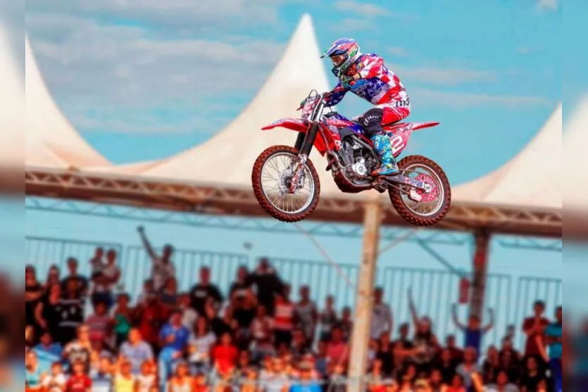 Piloto de Apucarana se destaca na 3ª etapa do Paranaense de Motocross