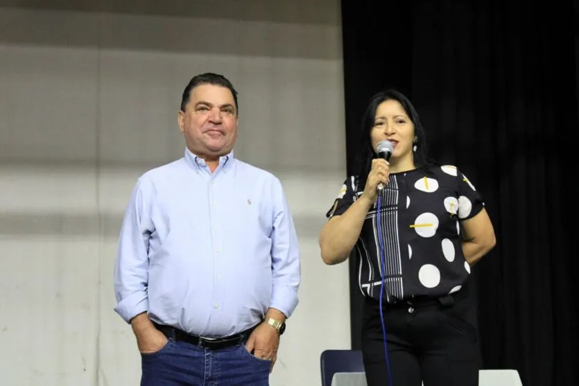  O encontro contou com a presença do prefeito de Arapongas, Sérgio Onofre 