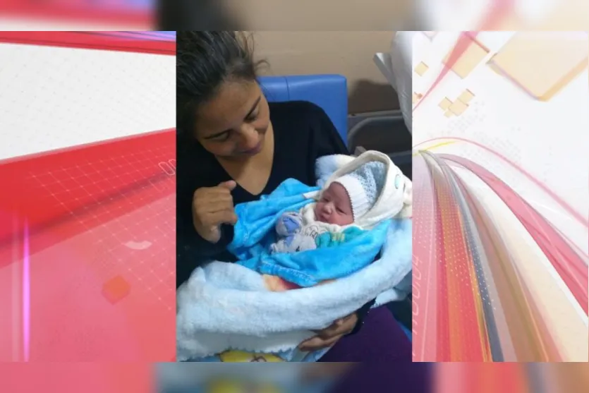  Cilene deu à luz no Hospital da Providência, em Apucarana 