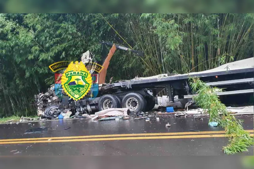  O acidente ocorreu na tarde de quinta-feira em Siqueira Campos 